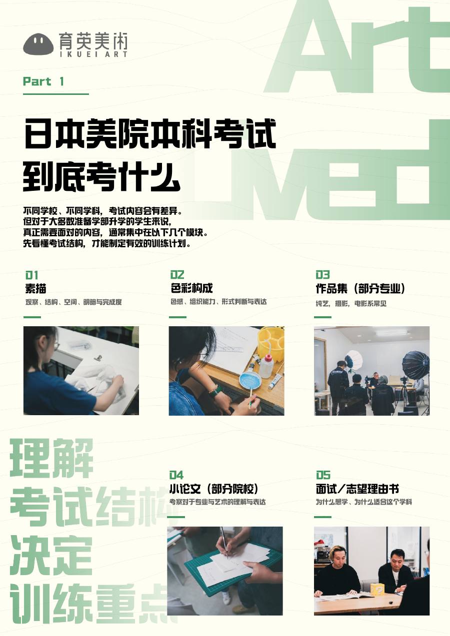 育英美术 2027 学部线下课程宣传册第 2 页