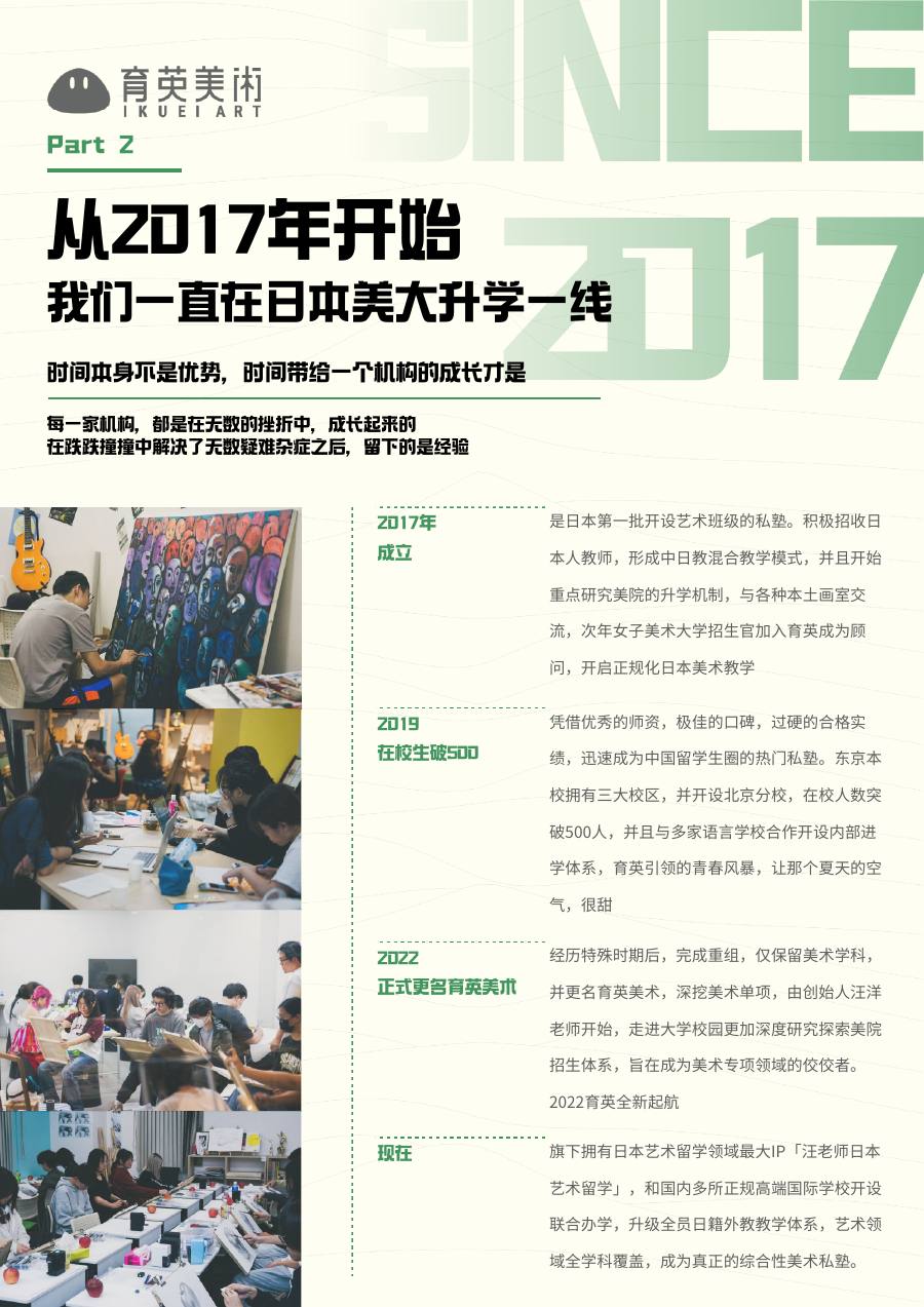 育英美术 2027 学部线下课程宣传册第 6 页
