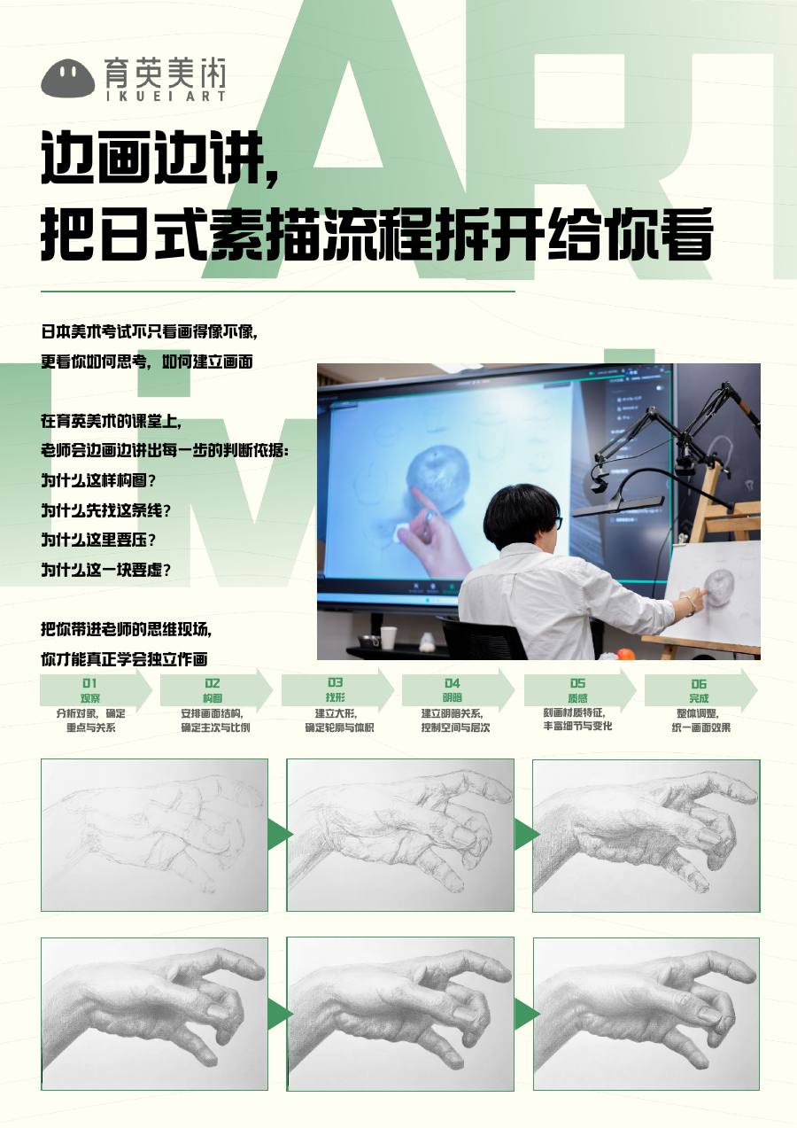 育英美术 2027 学部线下课程宣传册第 30 页