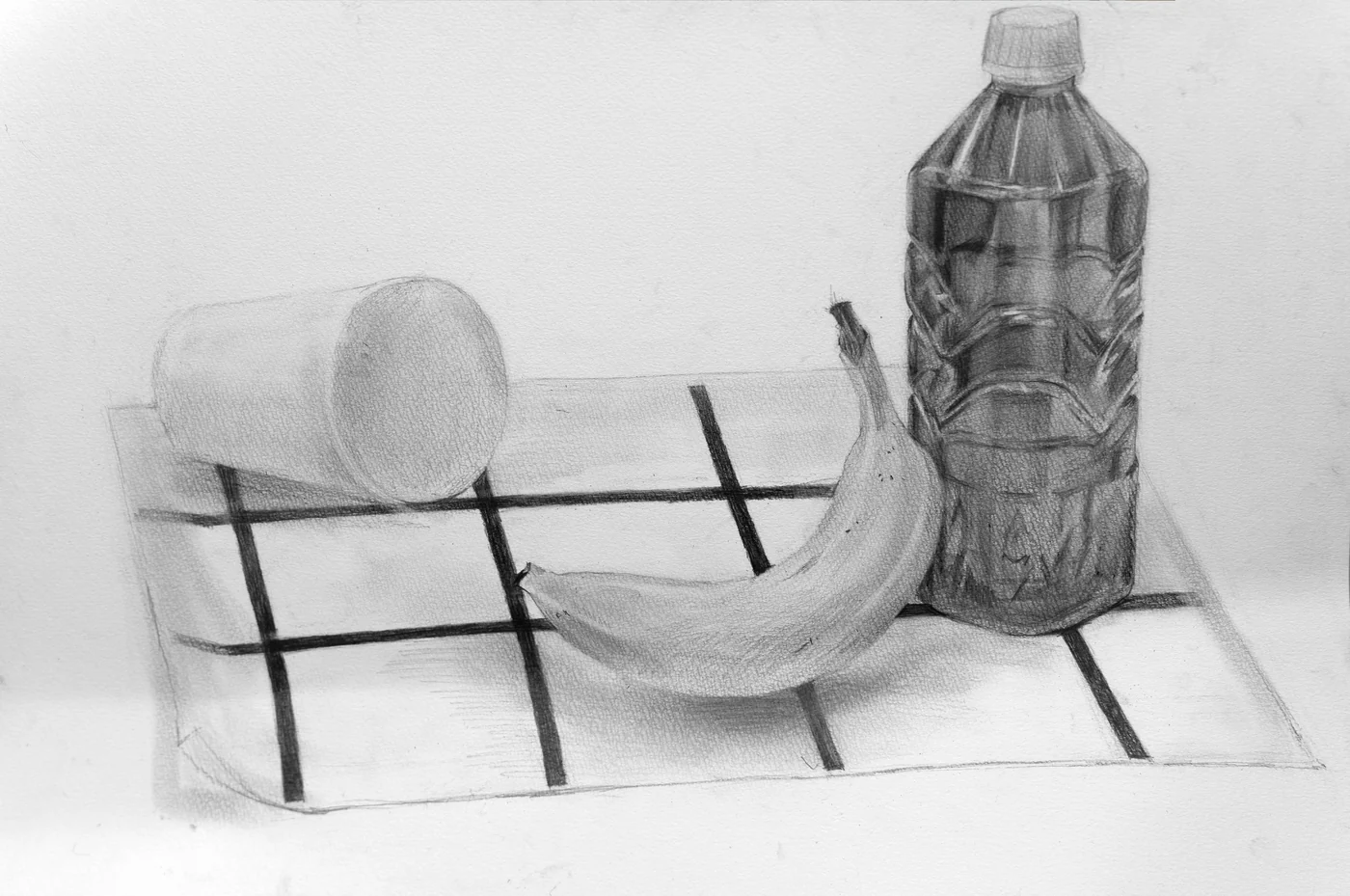 育英美術の卓上デッサン合格者作品 074