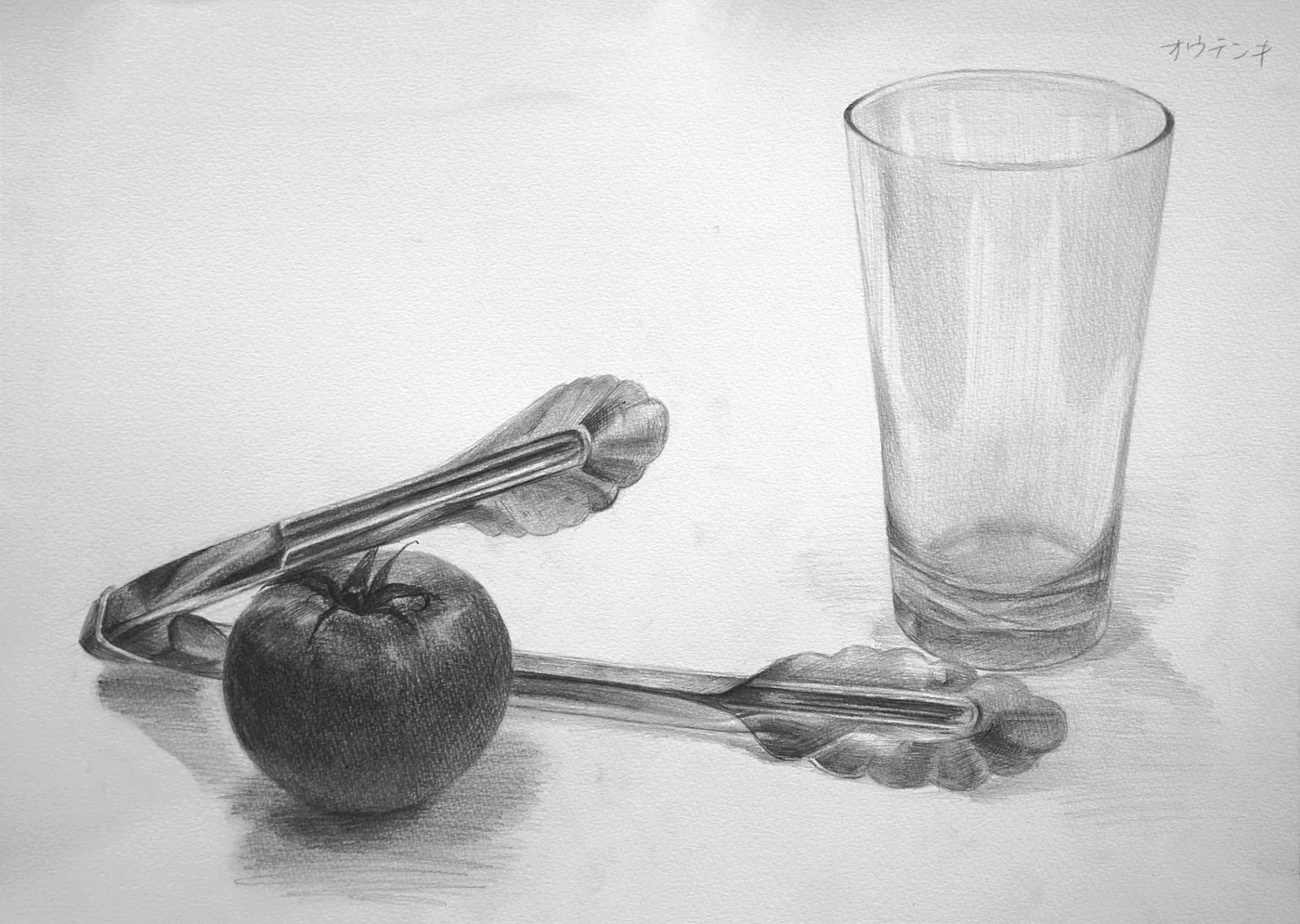 育英美术基础班学生桌上素描优秀作品