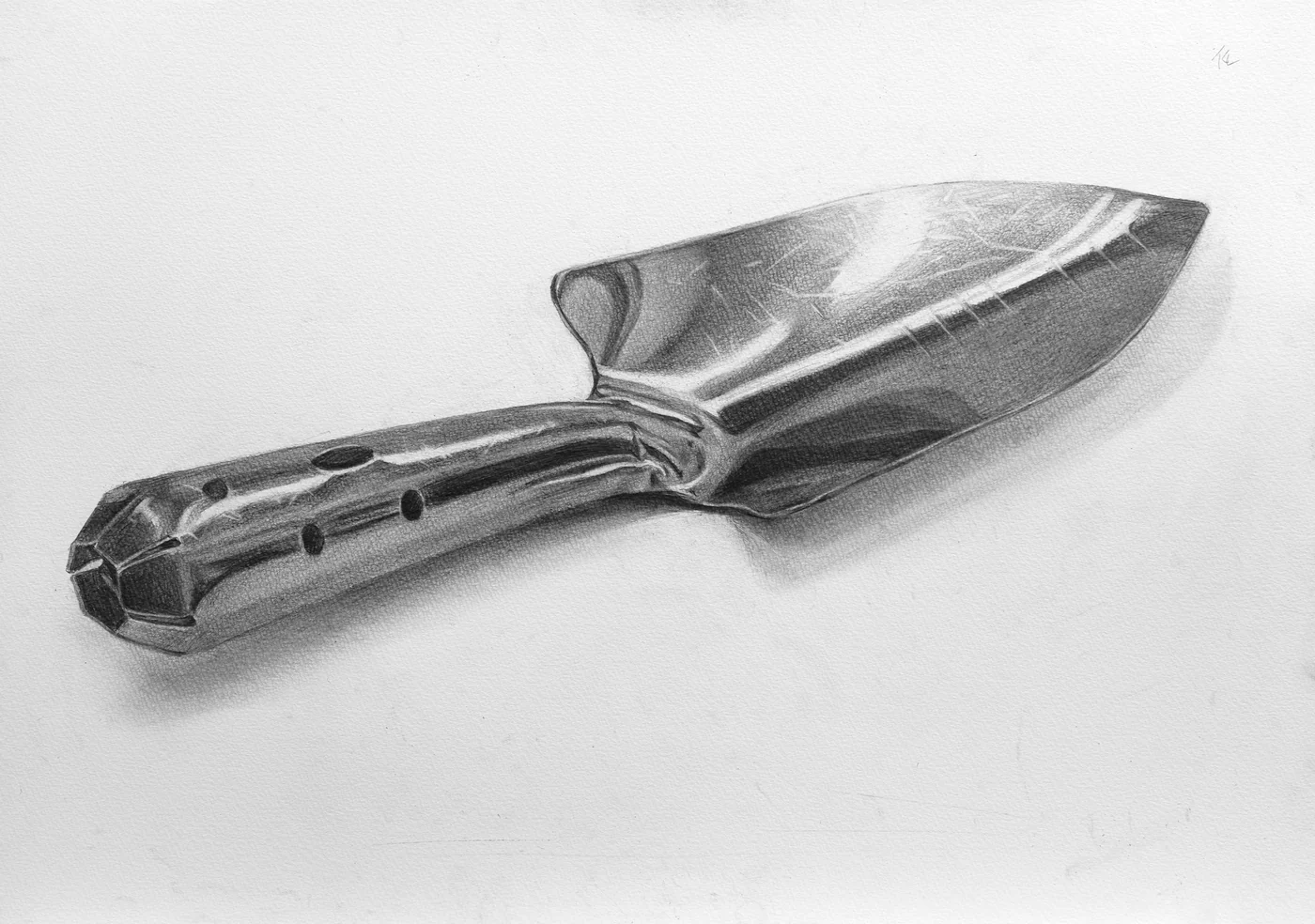育英美術の卓上デッサン合格者作品 073