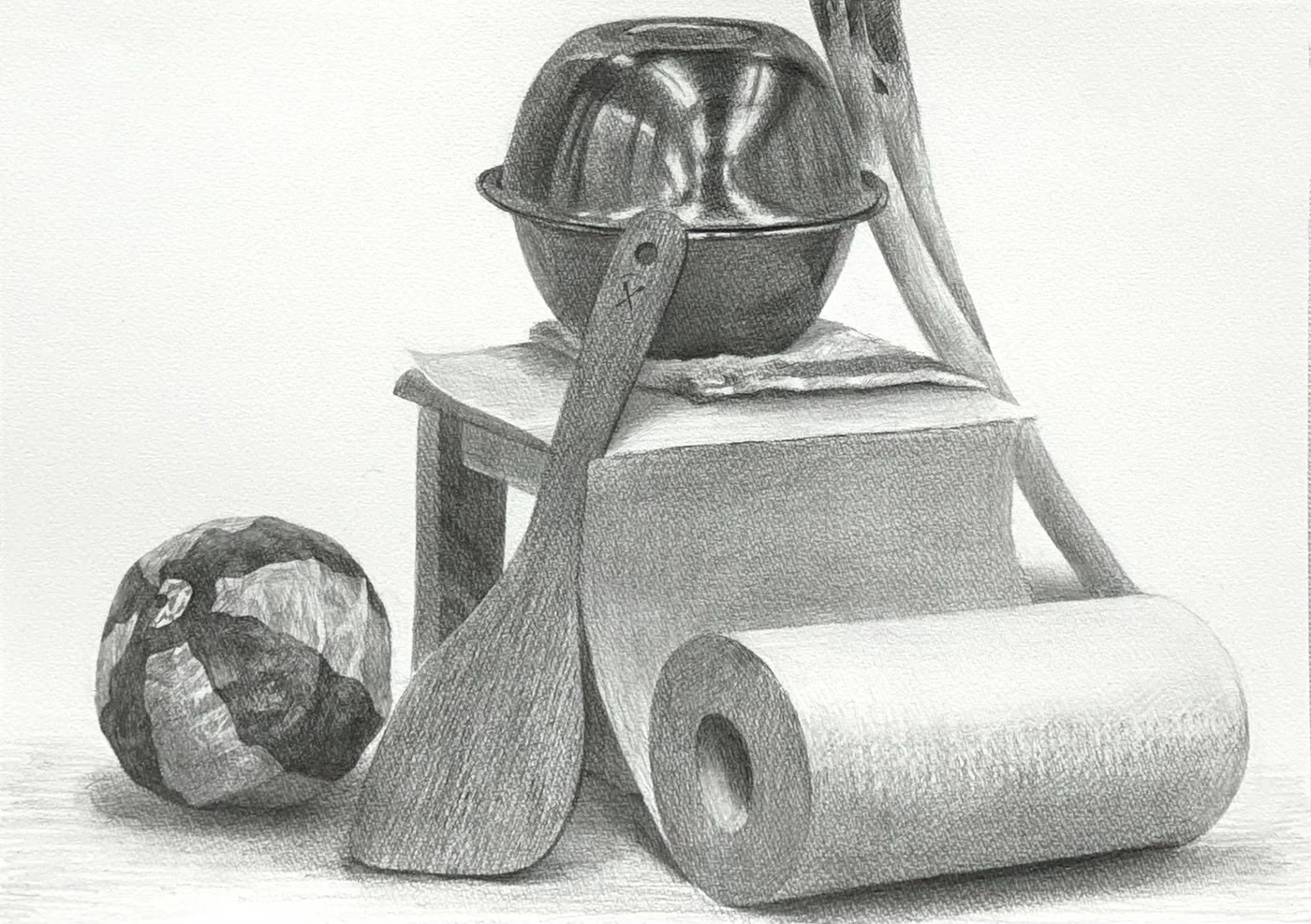 Senzaki Ryosuke 的静物素描范画 10