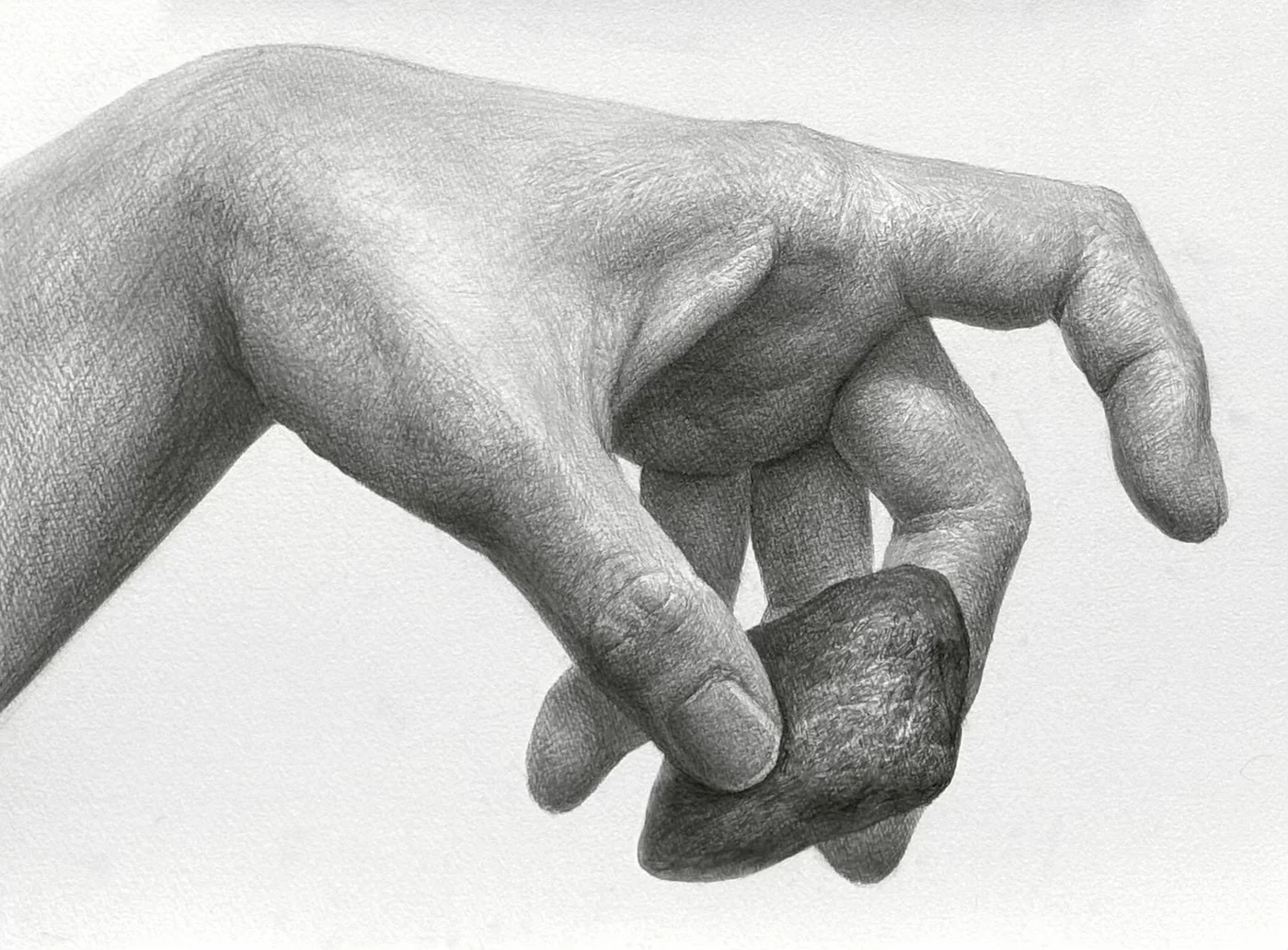 Senzaki Ryosuke 的手部素描范画 10