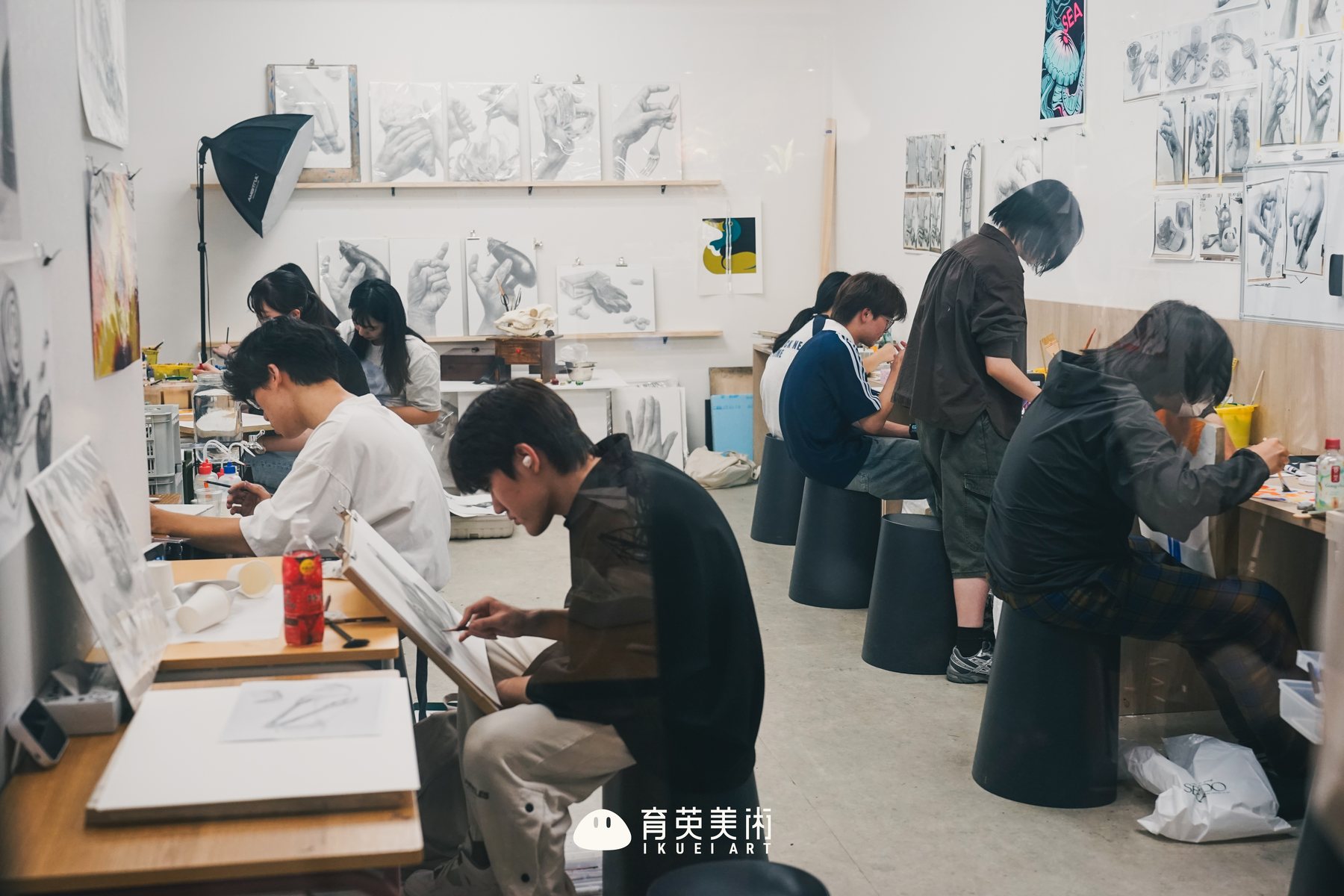 武蔵野・多摩クラスの集中制作風景
