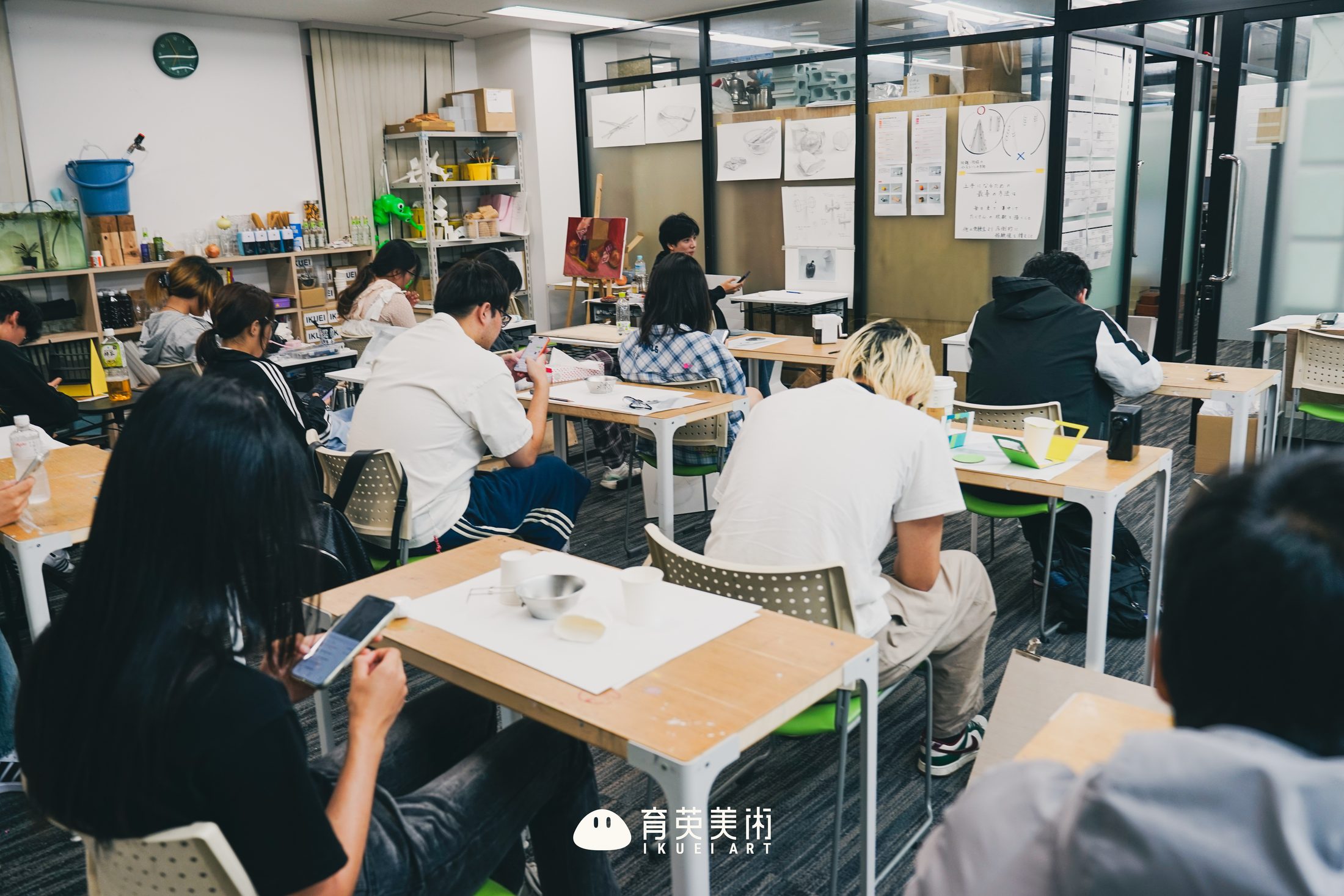 综合班｜作品集发表现场
